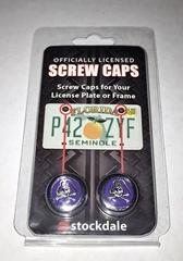 ECU license screw cap covers
